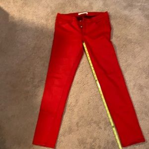 Springfield Red Jeans Size 29
